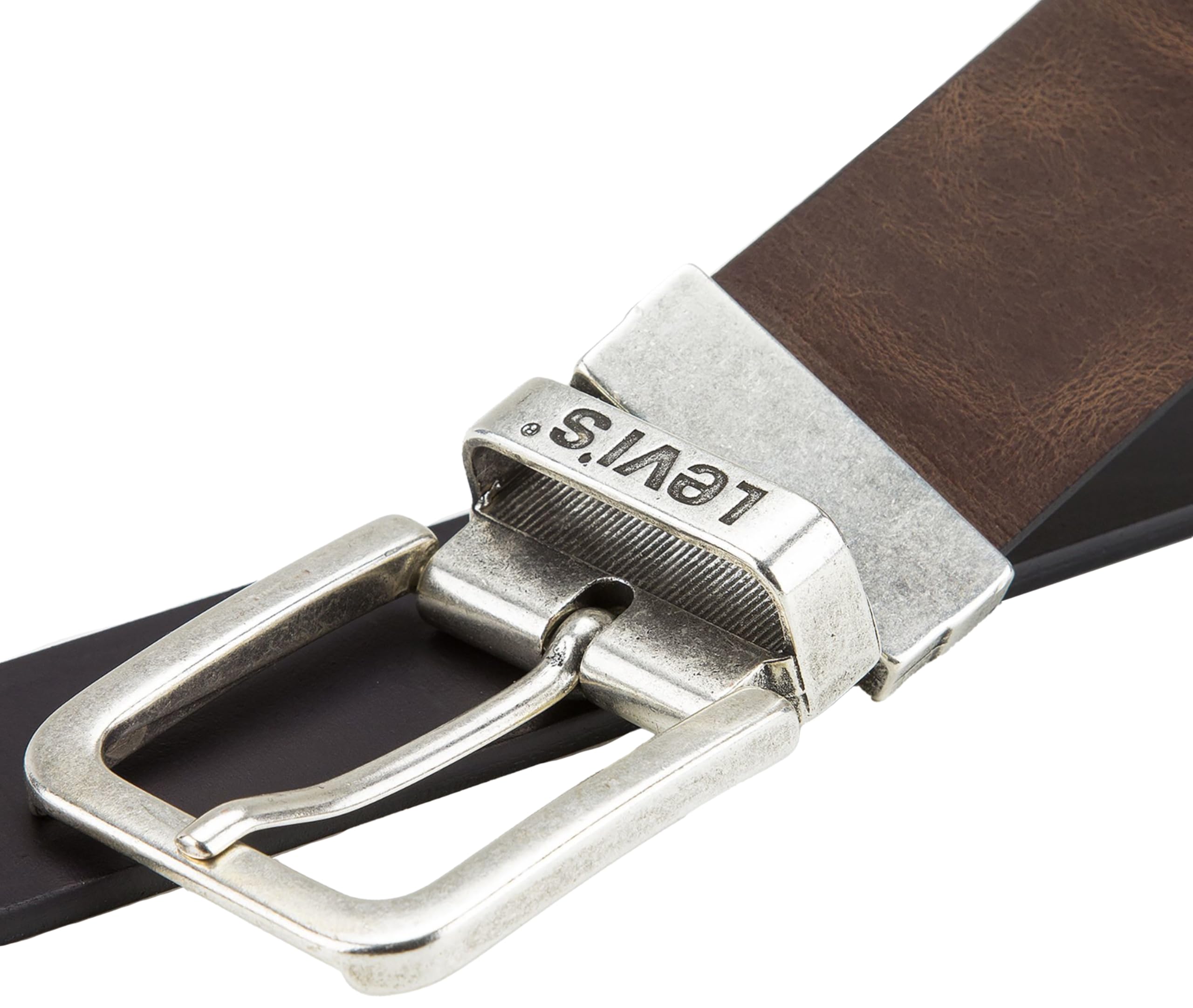 Levi's Genuine Leather Men's Belt - Classic Casual & Dress Wear - Adjustable Strap for Jeans, Pants & Suits | Perfect for Everyday Use, Office & Formal Occasions