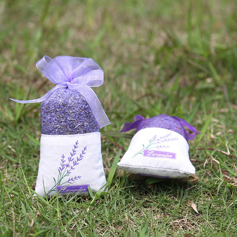 VALICLUD 30pcs Lavender Sachet Bags - Small Organza Drawstring Pouches for Wedding Favors, Spice Storage & Aromatherapy (Light Purple) | Perfect for DIY Crafts, Gift Wrapping & Home Fragrance