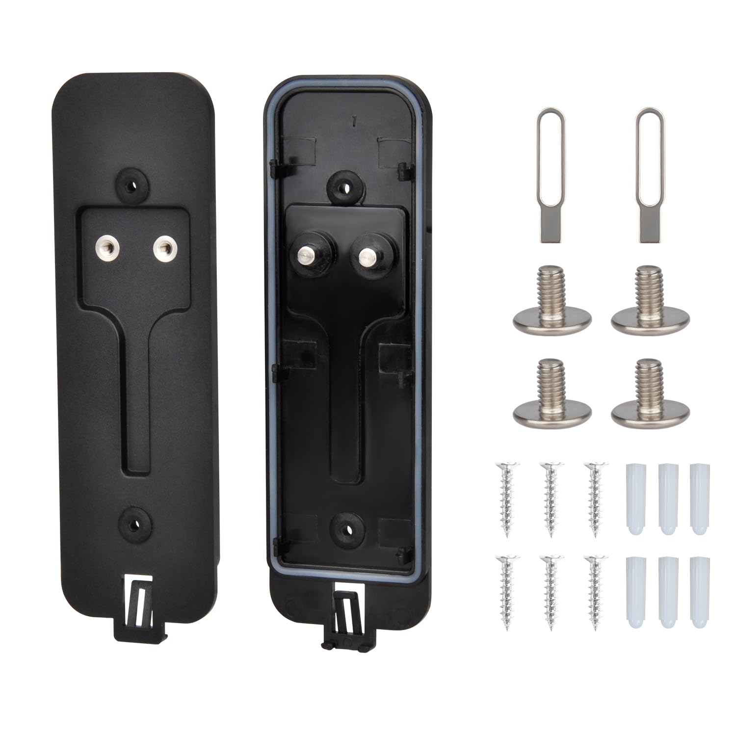 Blink Doorbell Backplate Replacement (2-Pack) - Compatible with Blink Video Doorbell, Includes Mounting Plate & Key - Secure & Easy Installation for Home Security