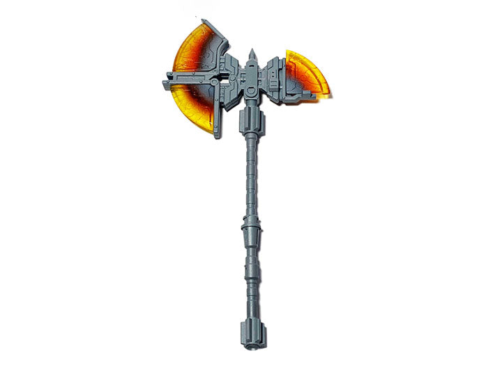 Original DNA Design DK 43O Axe Upgrade Weapon - High-Quality Custom Axe for Cosplay, LARP, and Collectors | Perfect for Viking Reenactments, Fantasy Costumes, and Display Collections