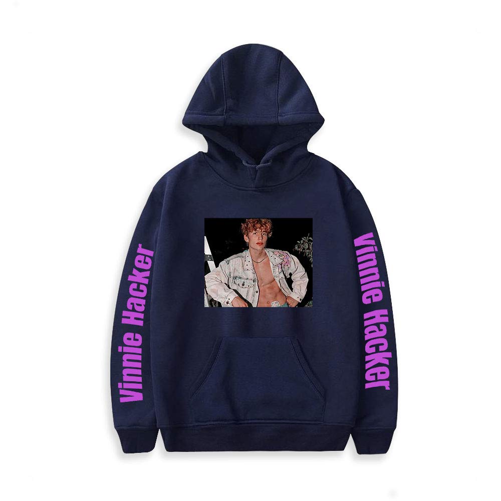 Unizka Vinnie Hacker Hoodies for Men - Hip Hop Casual Long Sleeve Pullover Sweatshirt | Streetwear Fashion, Gaming & Urban Lifestyle Outfit
