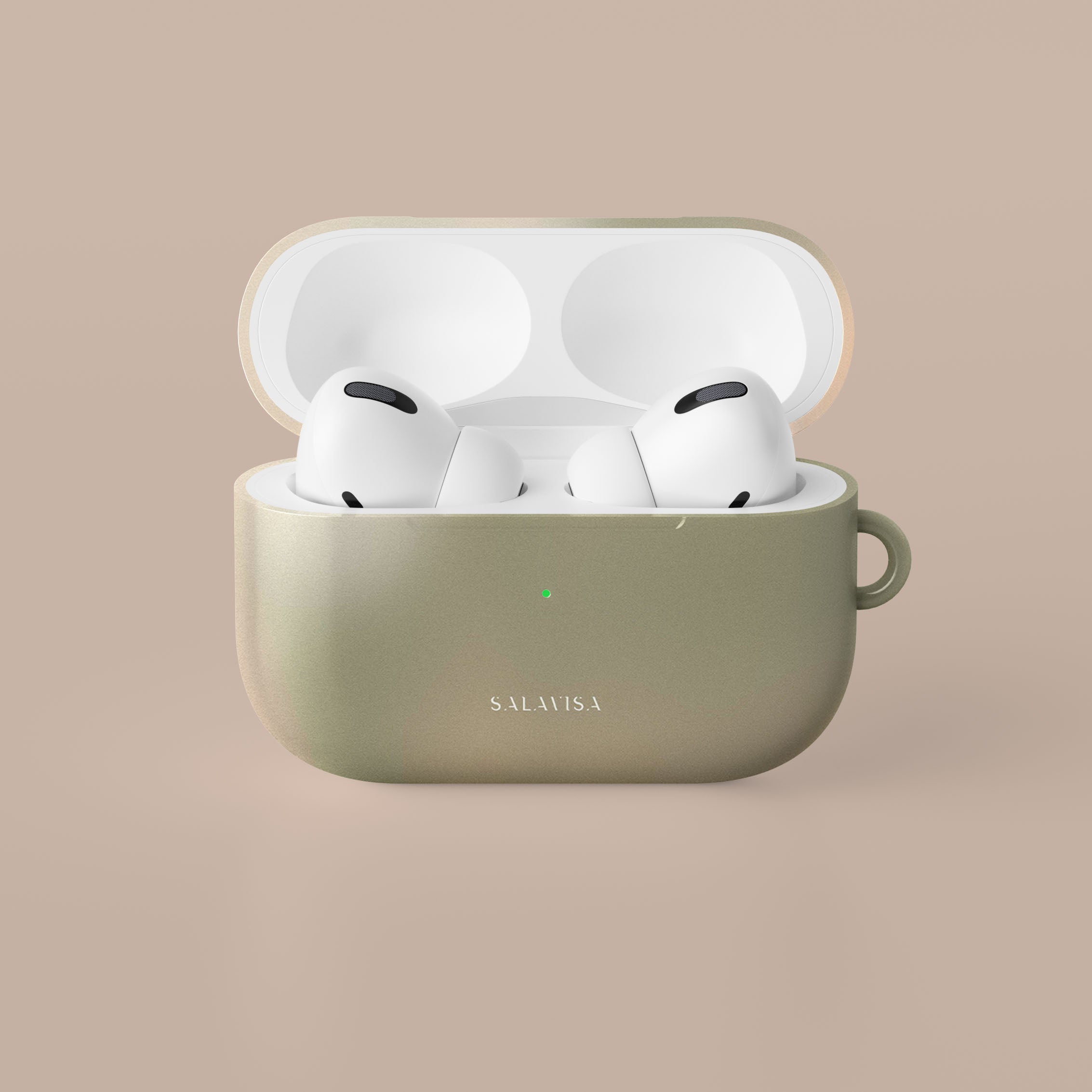 Soft Focus AirPods Case - Protective Silicone Cover for AirPods 2/3/Pro - Cute Shockproof Case with Keychain - Perfect for Gym, Travel & Daily Use