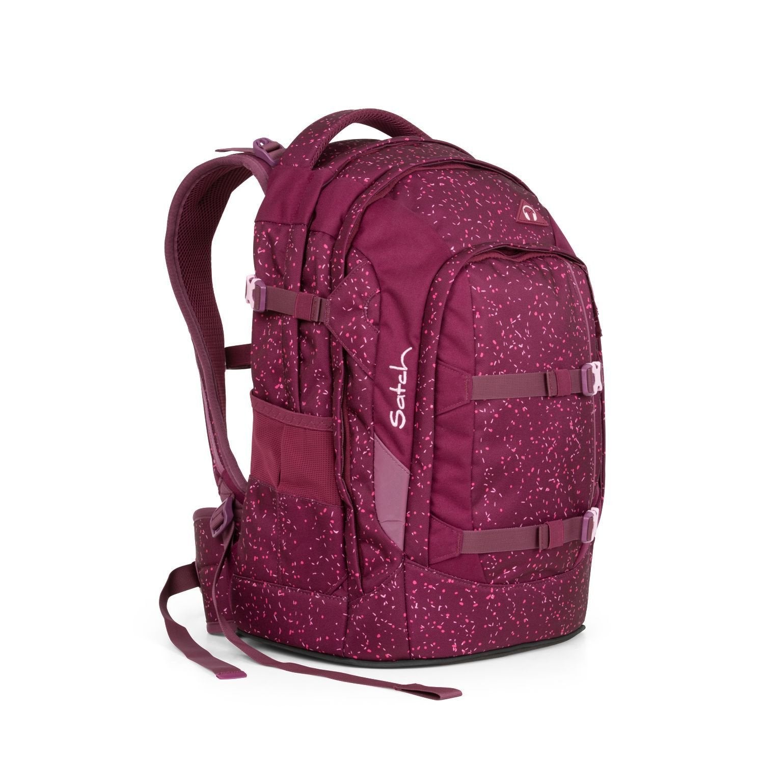 Satch Pack Berry Bash Backpack - Stylish & Durable School Backpack for Teens & Adults - Perfect for College, Travel, Work & Everyday Use