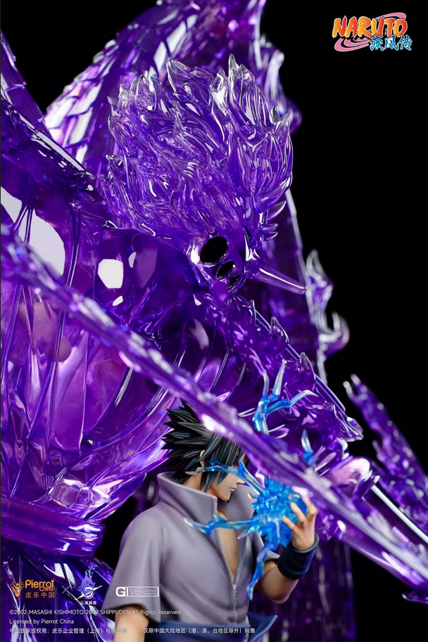 Official Naruto Licensed Sasuke Uchiha Susanoo Figure - Anime Collectible for Fans | Perfect for Home Display, Office Decor & Anime Gift for Naruto Lovers