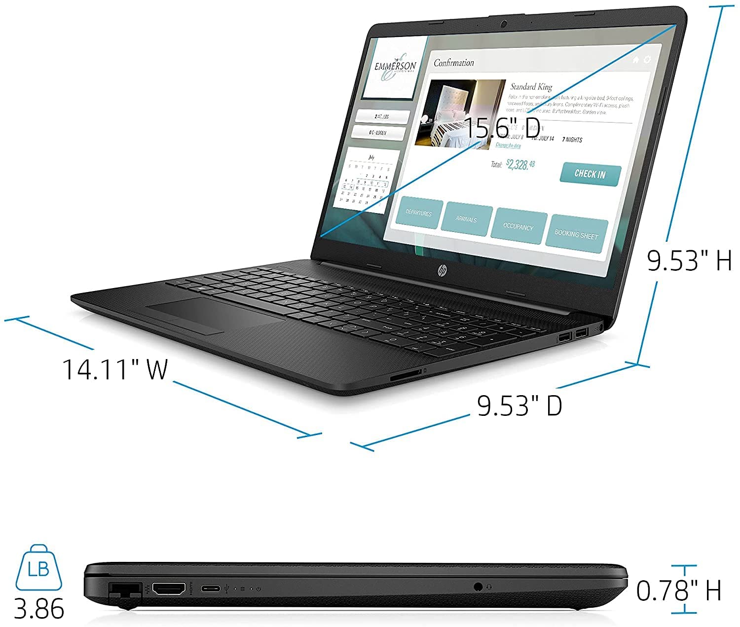 HP 15.6