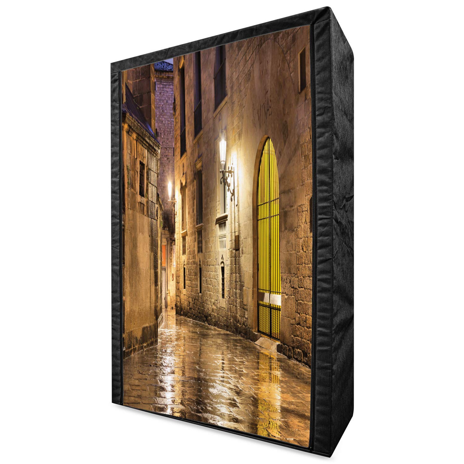 Ambesonne Gothic Portable Fabric Wardrobe - 42.5