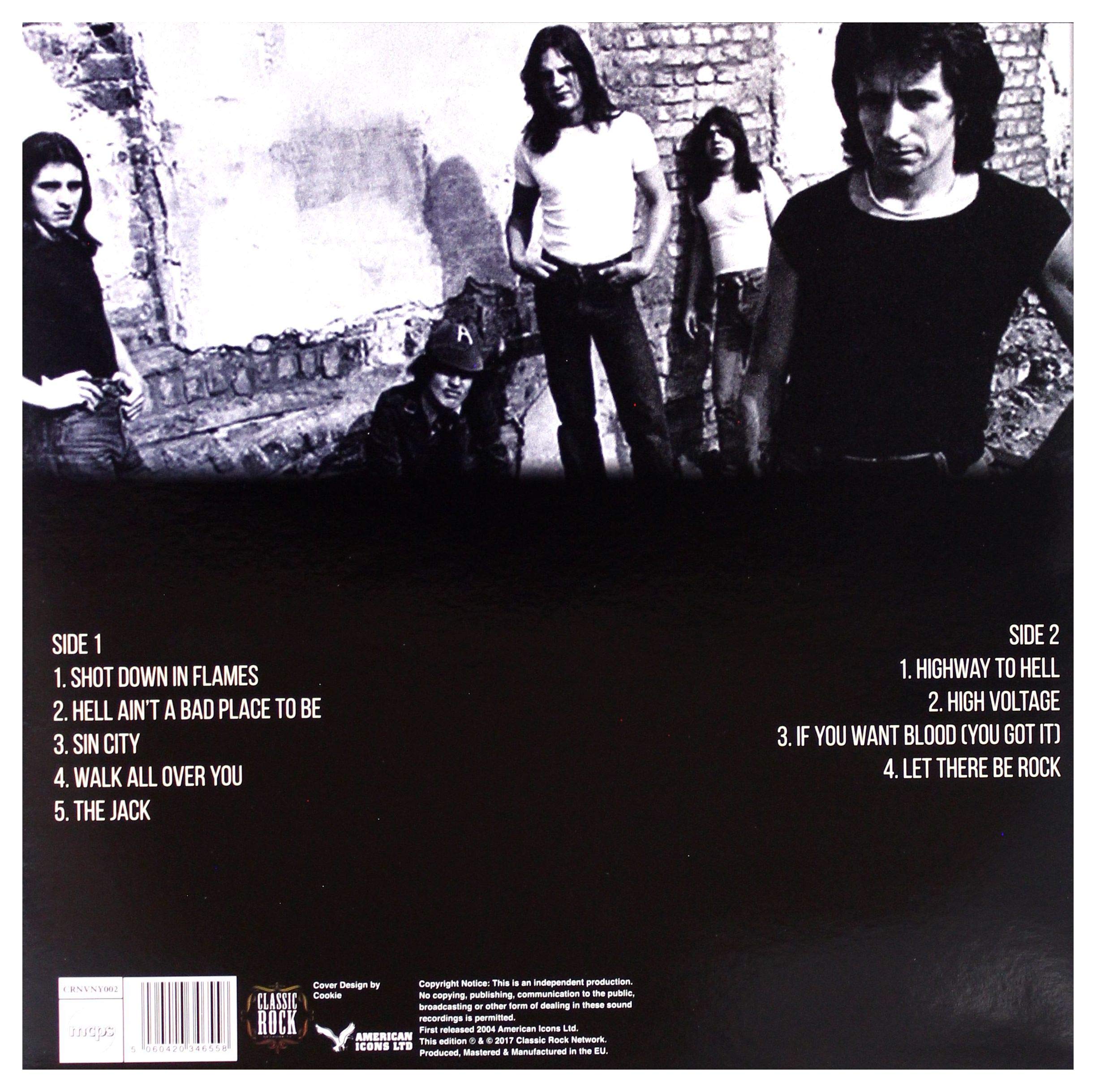 AC/DC - Danger - Keep Out! Limited Edition Red Vinyl LP - Rock Music Collectible for Home & Party Playback
