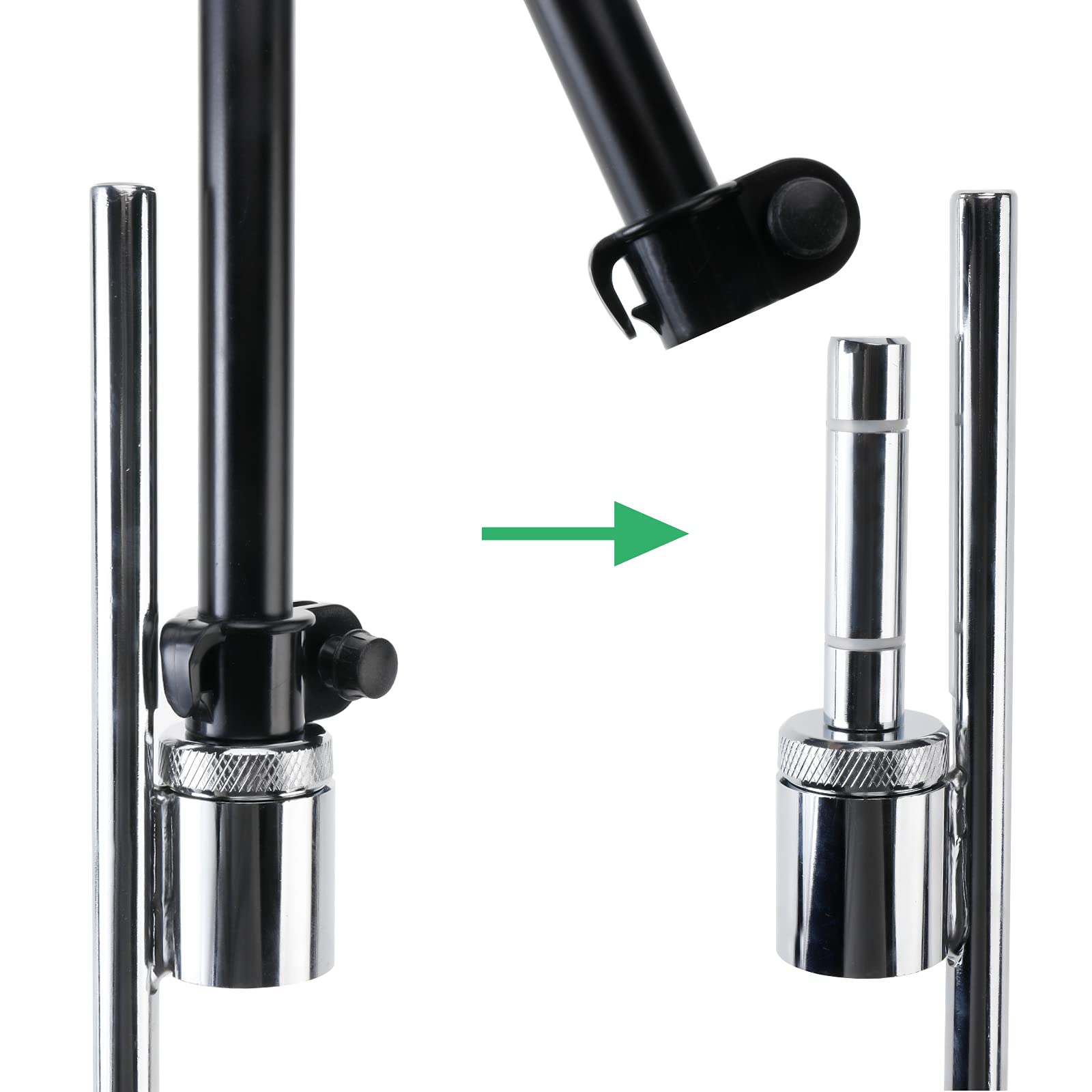 Flag Pole Kit - Teardrop & Swooper Windless Feather Flag Set with 4 Flagpoles (2 Aluminum & 2 Fiberglass Poles) + Ground Spike - Perfect for Outdoor Advertising, Sports Events, and Business Promotions