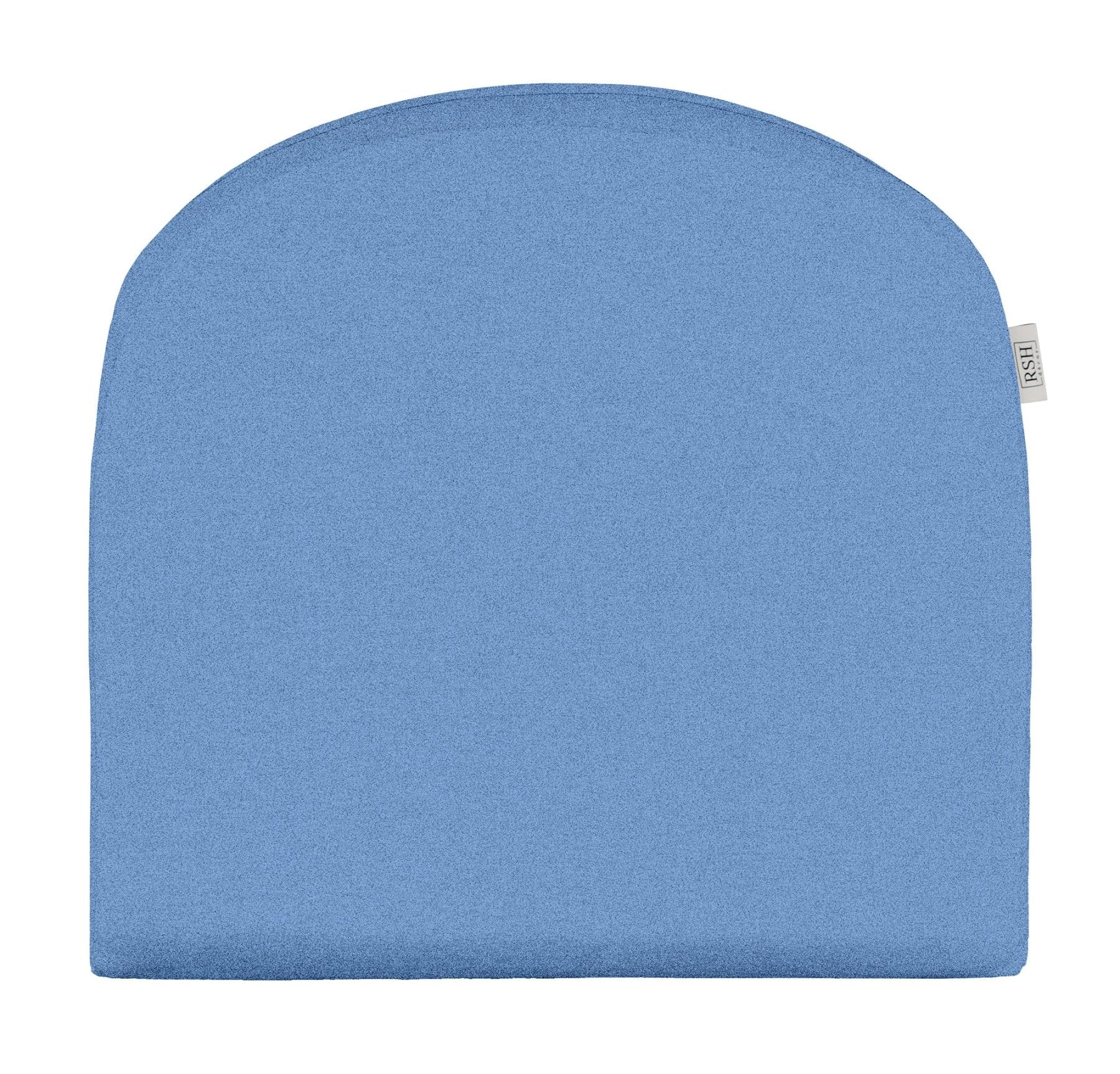 Sunbrella Cast Greens & Blues Foam U-Shaped Wicker Seat Cushion - Water-Resistant Outdoor Patio Furniture Cushion for Garden, Poolside & Deck
