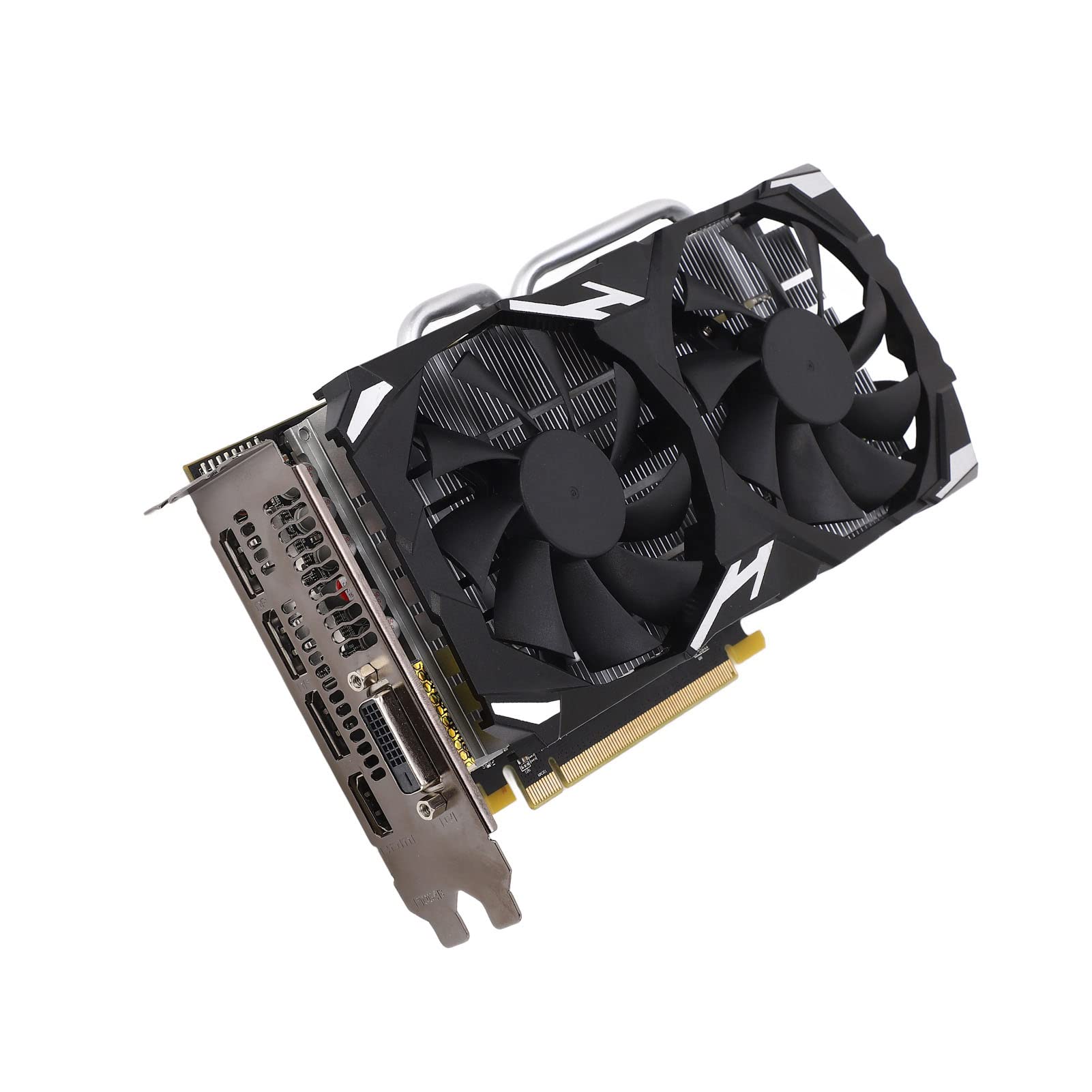 Bewinner RX 580 8GB GDDR5 Gaming Graphics Card - 1284MHz GPU, 4K 60Hz, PCIe 3.0, Dual Cooling Fans - Perfect for PC Gaming, 3D CAD, Video Editing & Content Creation