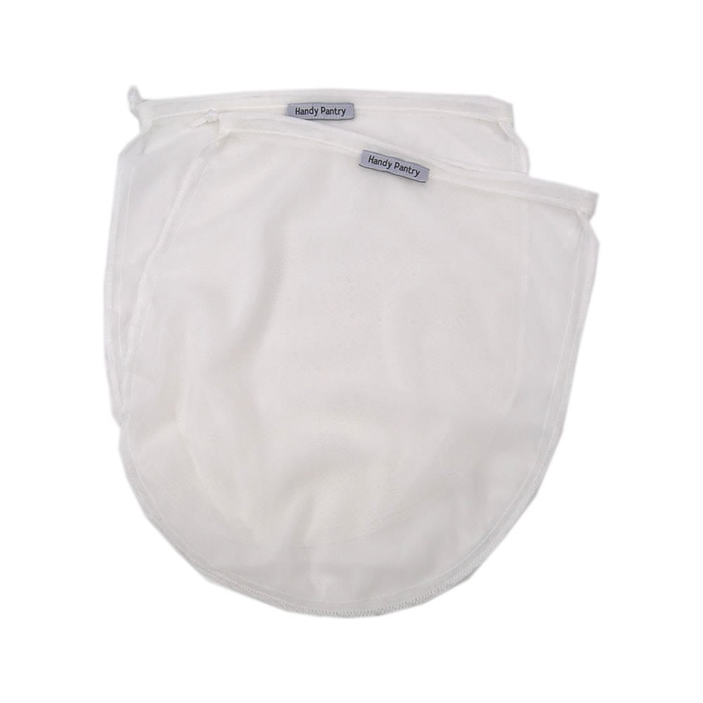 Organic Vegan Nut Milk Bag - 2 Pack Large 10