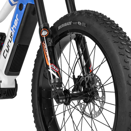 Cyrusher Trident 1000W Mid-Drive Electric Bike - 28 MPH Speed & 75 Mile Range - Perfect for Commuting, Off-Roading & Urban Adventures