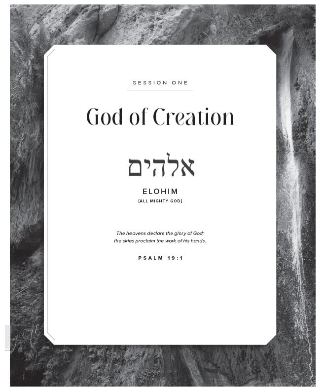 The God of His Word Bible Study Guide with Streaming Video - Christian Devotional for Small Groups & Personal Growth (God of The Way)