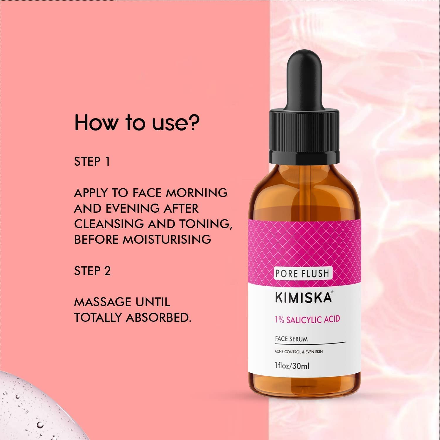 Acid Face Serum 30ml - Anti-Aging Wrinkle Treatment for Women - Hydrating Moisturizer to Reduce Fine Lines & Wrinkles - Fast Absorbing Facial Serum for Daily Skincare Routine | Perfect for Night Use & Dry Skin Care