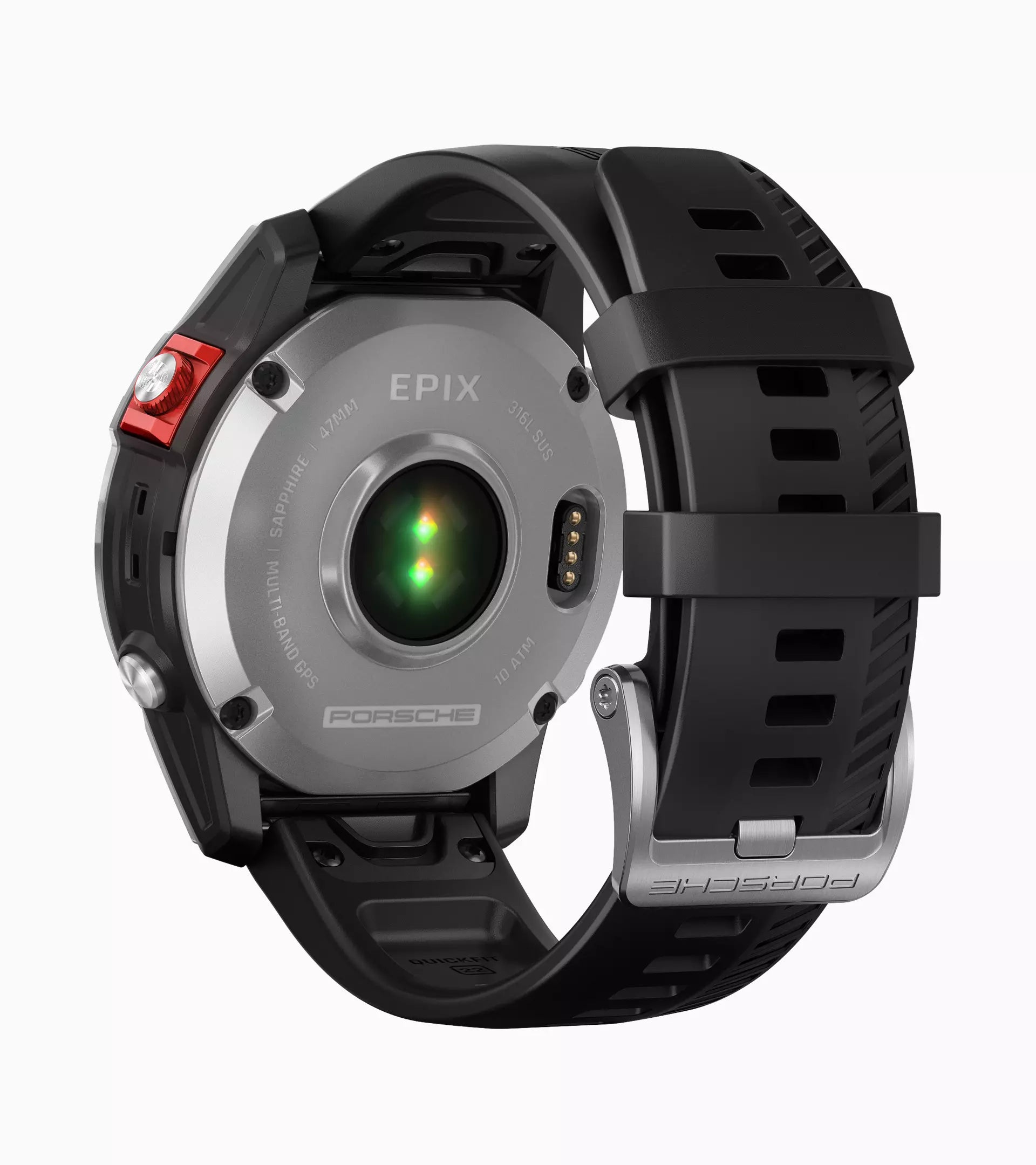 Porsche x Garmin Epix 2 Premium Smartwatch - GPS, Heart Rate Monitor, AMOLED Display - Perfect for Driving, Sports & Outdoor Adventures