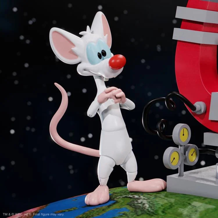Animaniacs ULTIMATES! Pinky Action Figure - Collectible Cartoon Character Toy for Fans & Collectors - Perfect for Display, Gifts, and Nostalgic Fun