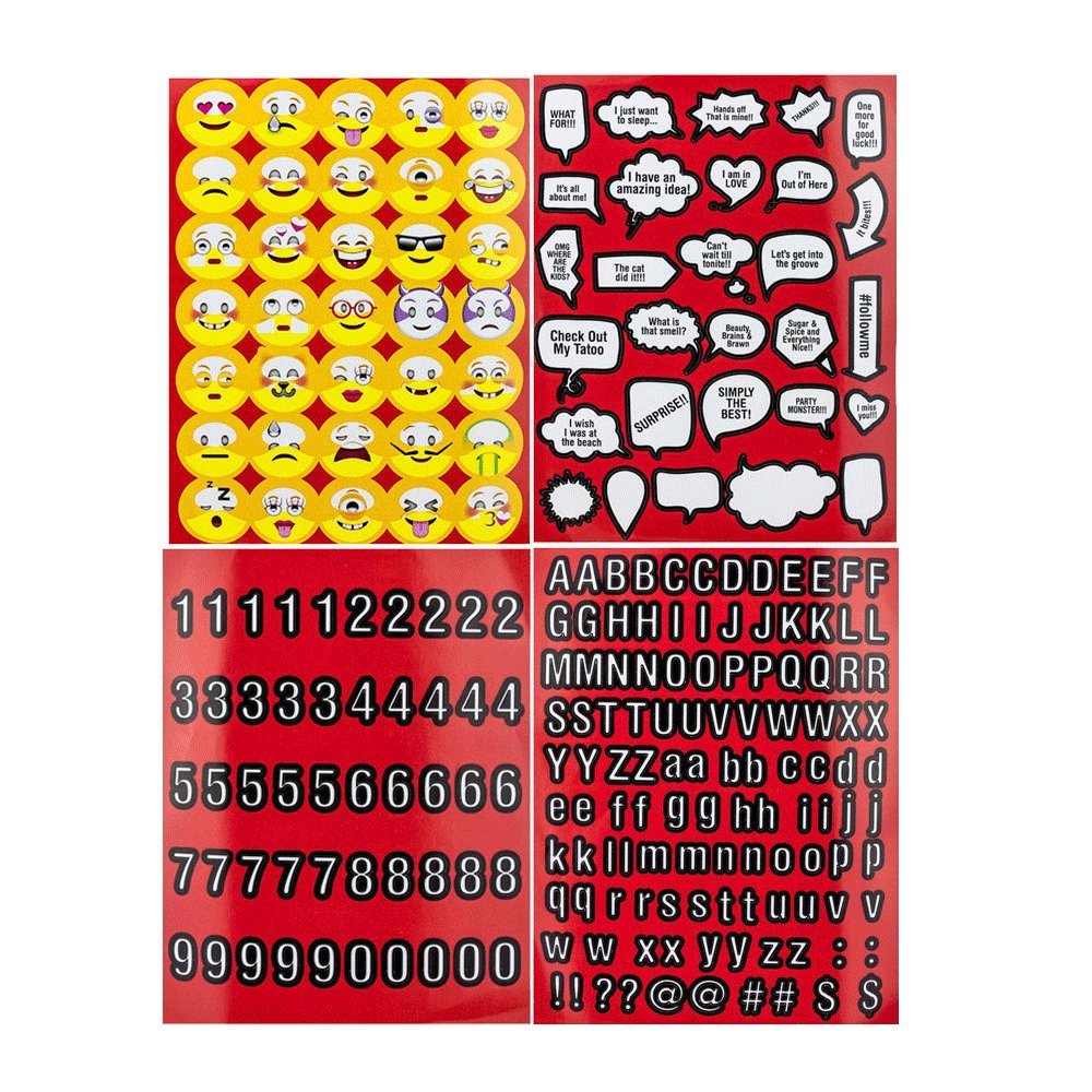 ITOYA 18x24 Inch Original Art Profolio Presentation Book - Professional Portfolio for Artists, Photographers, Documents (6-Pack) with Scrapbooking Stickers - Includes 4 Pages of Emojis, Quotes & Letters - Perfect for Art Shows, Photography Portfolios, School Projects & Creative Presentations