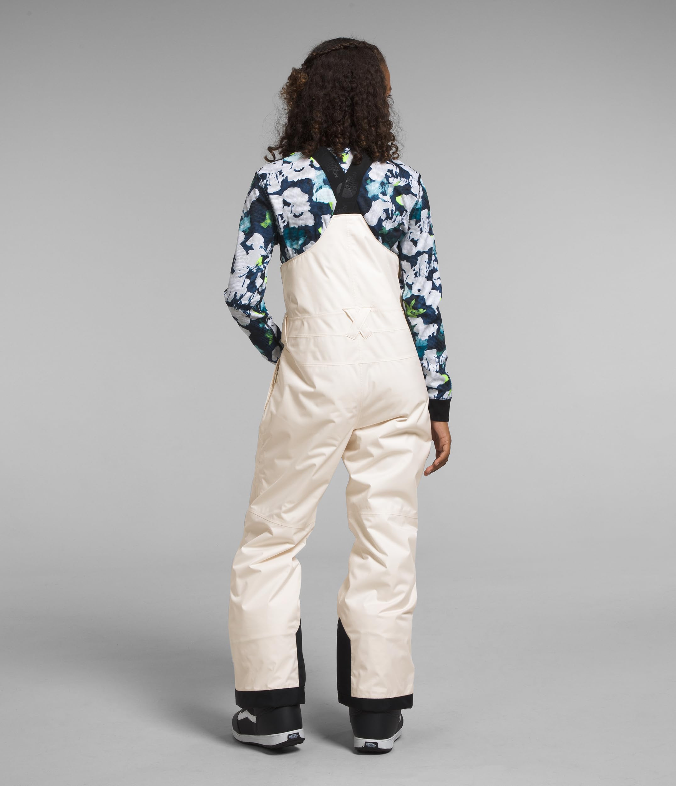 The North Face Freedom Insulated Bib for Kids - Waterproof Snow Bib Pants for Boys & Girls - Winter Skiing, Snowboarding & Outdoor Play