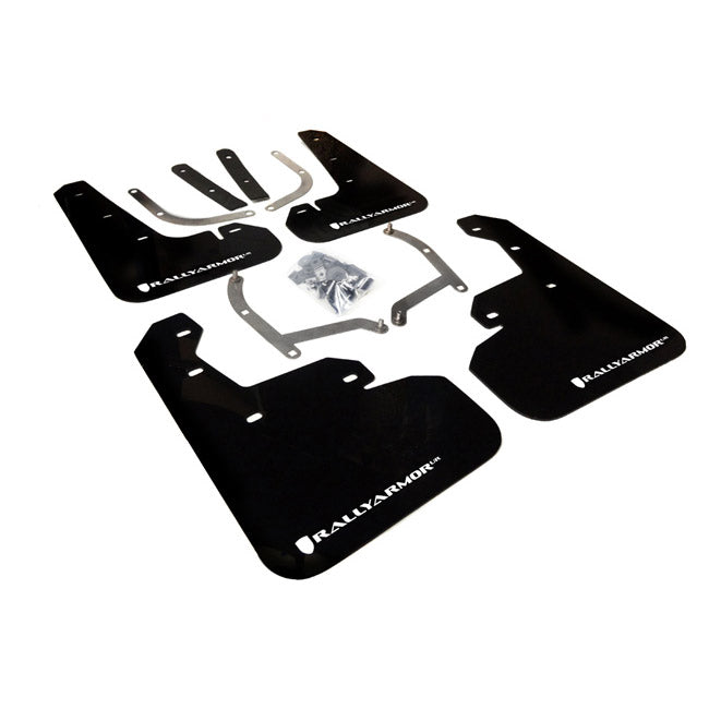 Rally Armor UR Mud Flaps for Subaru Impreza 2017-2023 | Durable Splash Guards for All-Weather Protection | Perfect for Off-Roading & Winter Driving