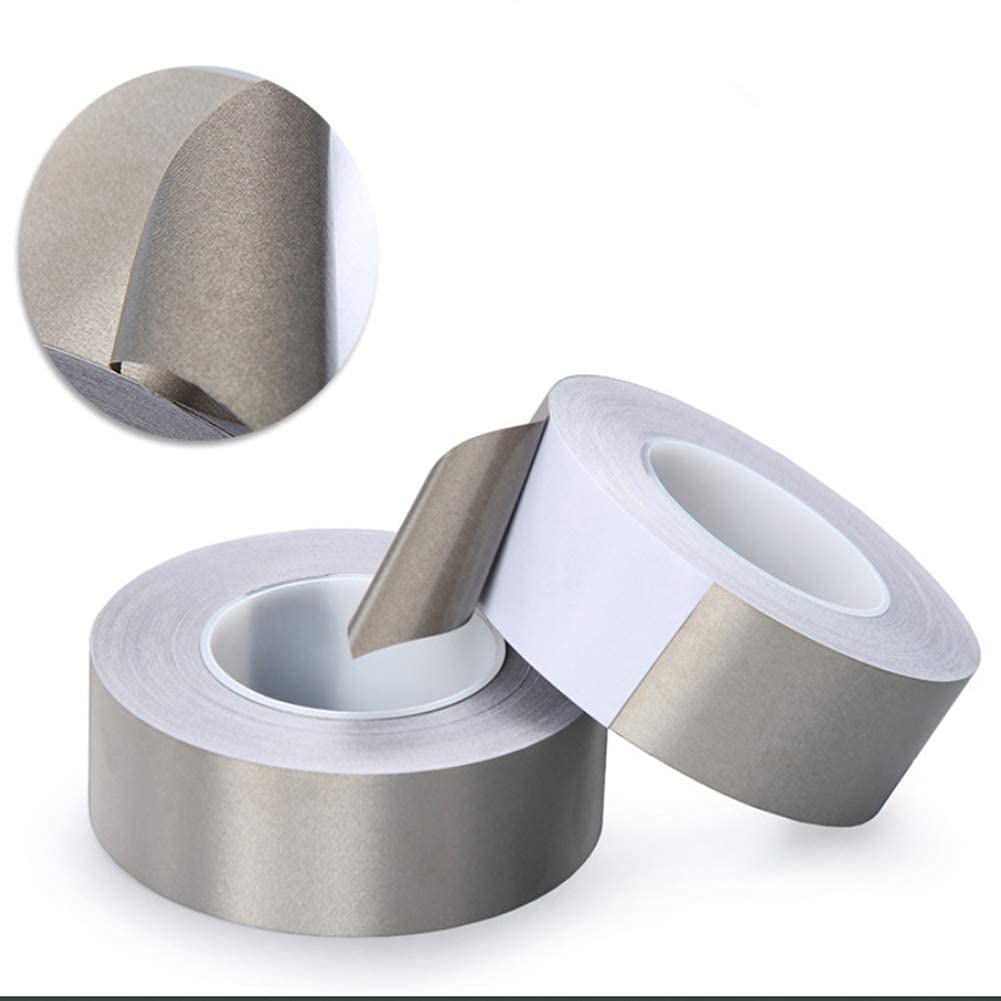 Faraday Fabric Tape Double Sided Conductive - 25mm x 15m EMI Shielding Tape for Signal Blocking, RFID Protection & EMF Shielding - Perfect for Phone Pouches, Wallet Liners & Electronic Device Protection