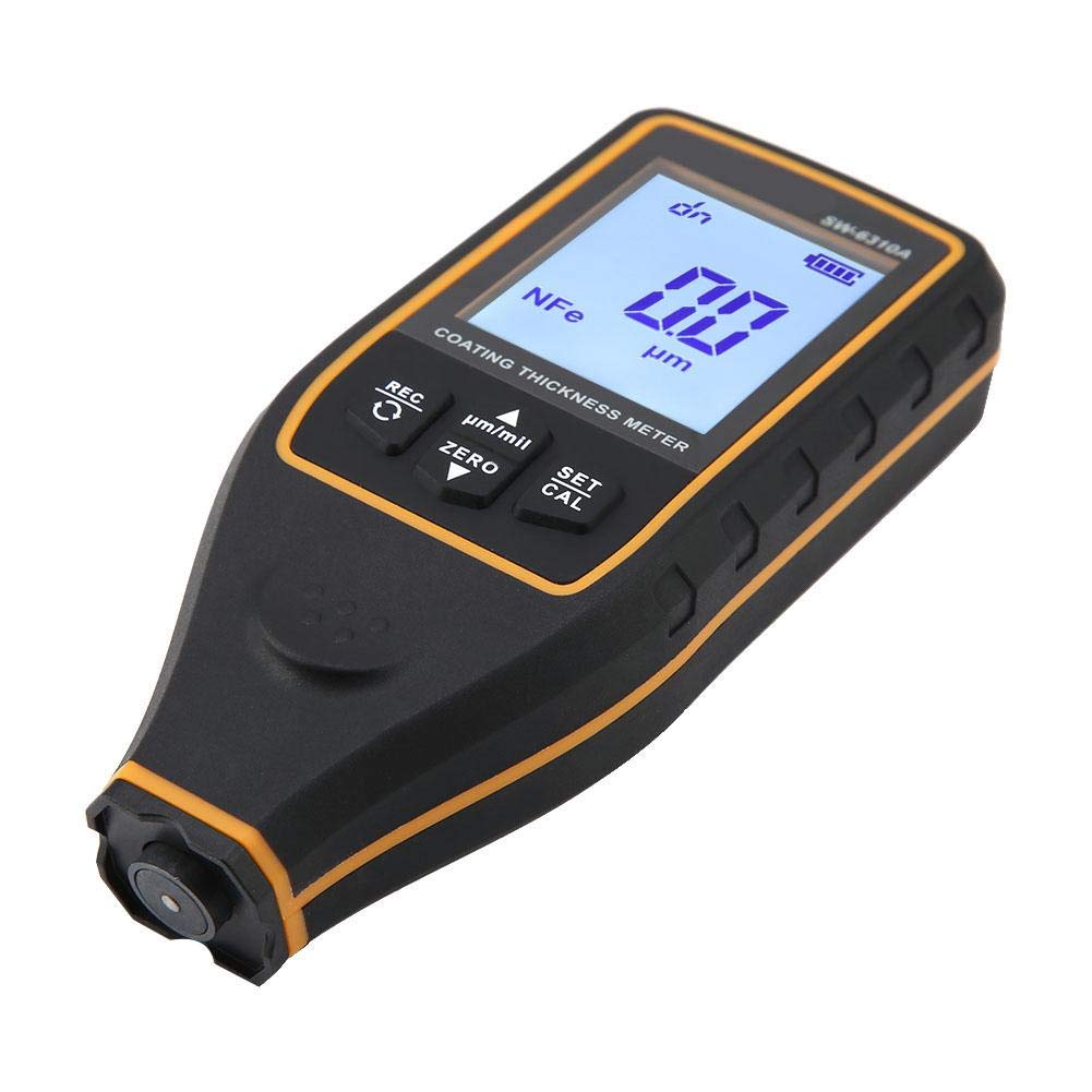Valentine's Day Digital Coating Thickness Gauge 0-1700um - High Precision Car Paint Tester with HD Color Screen & Calibration Block - Perfect for Automotive Repair, Metal Coating Inspection, and Industrial Quality Control