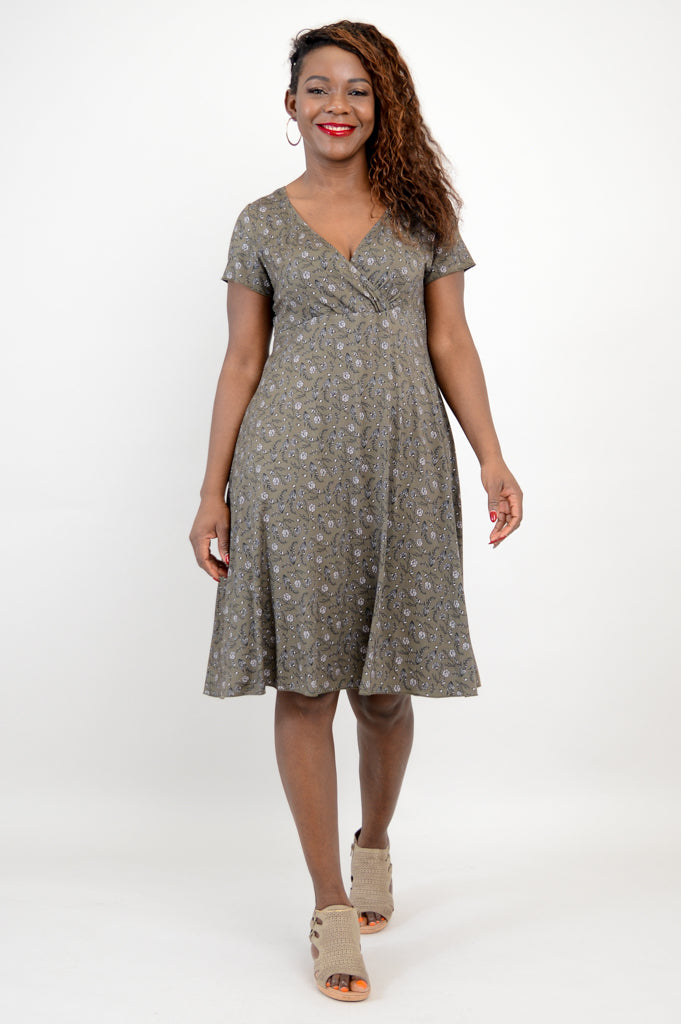 Elegant Aurora Floral Dress with Daffodil Print & Bamboo Fabric - Women's Summer Maxi Dress for Beach, Wedding & Special Occasions