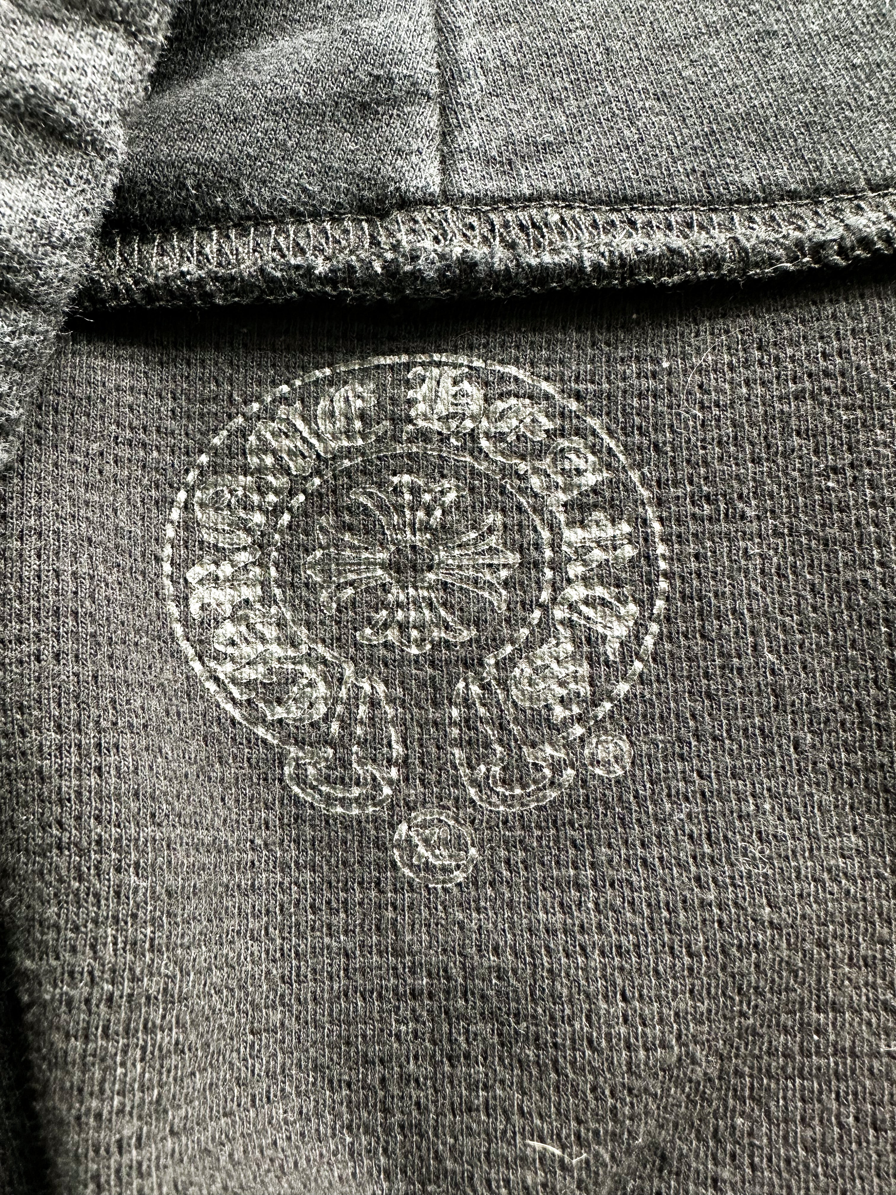 Chrome Hearts Vertical Logo Zip-Up Hoodie for Men & Women - Stylish Streetwear for Casual Outfits & Urban Fashion