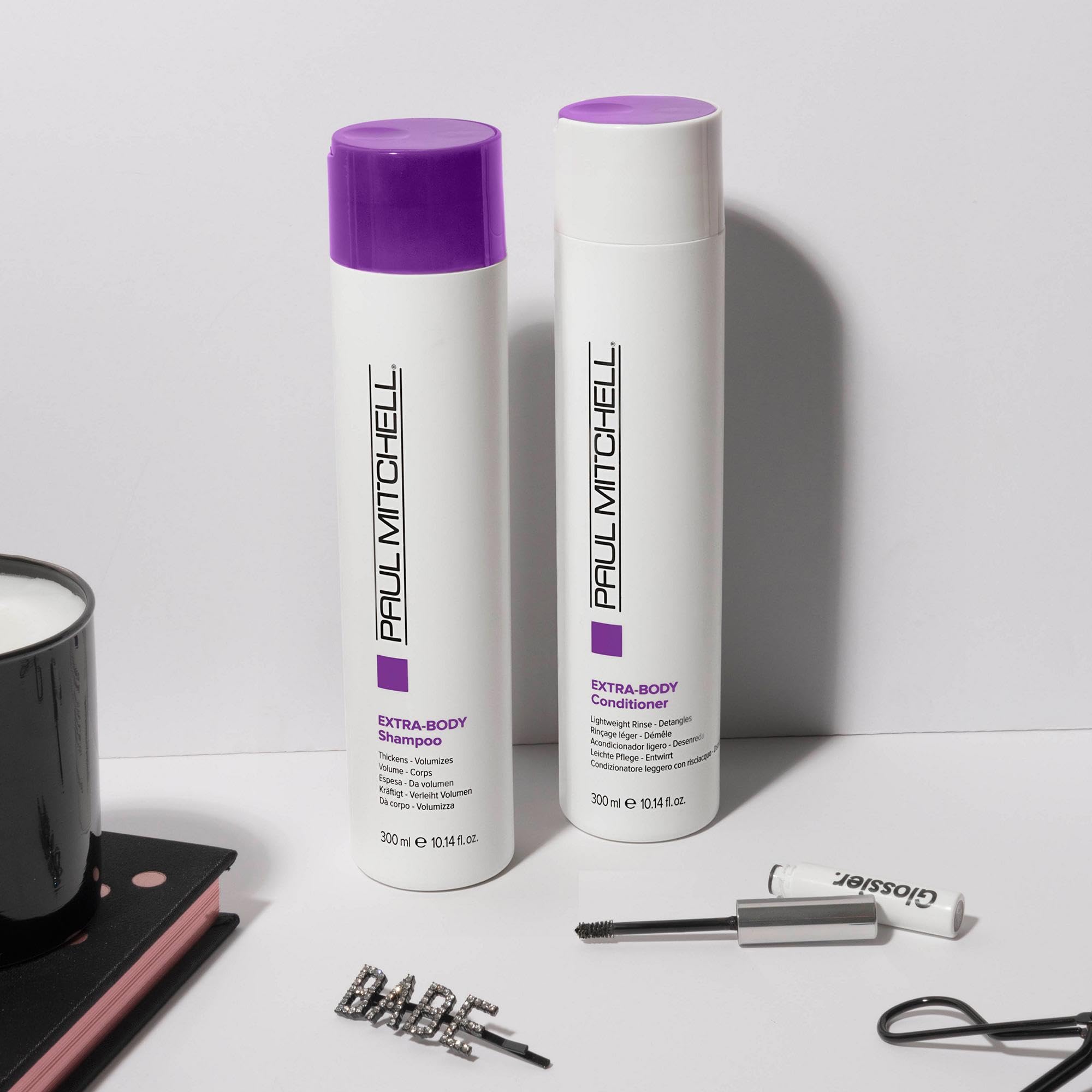 Paul Mitchell Extra-Body Shampoo for Fine Hair - Volumizing & Thickening Formula for Fuller, Healthier Locks | Perfect for Daily Use & Special Occasions