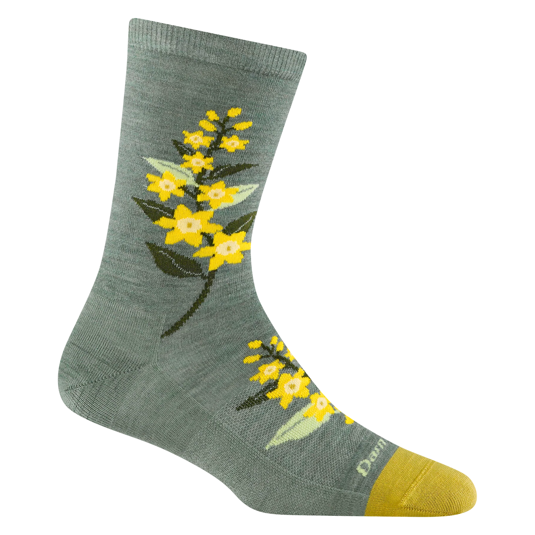 Darn Tough Blossom Crew Lightweight Lifestyle Socks for Women - Comfortable Hiking, Running & Everyday Wear