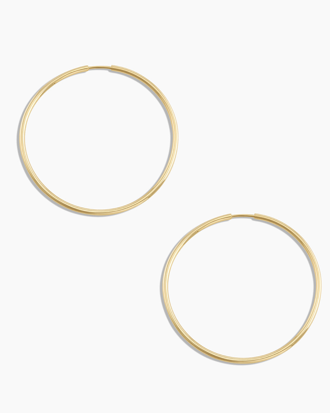 14K Gold Classic Hoop Earrings for Women - Timeless Elegance for Everyday Wear, Parties & Special Occasions