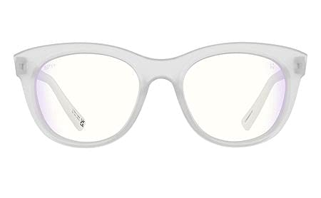 Spy Optic Screen Boundless Blue Light Blocking Glasses - Round Frame with Color & Contrast Enhancing Lenses for Computer, Gaming & Digital Eye Strain Relief