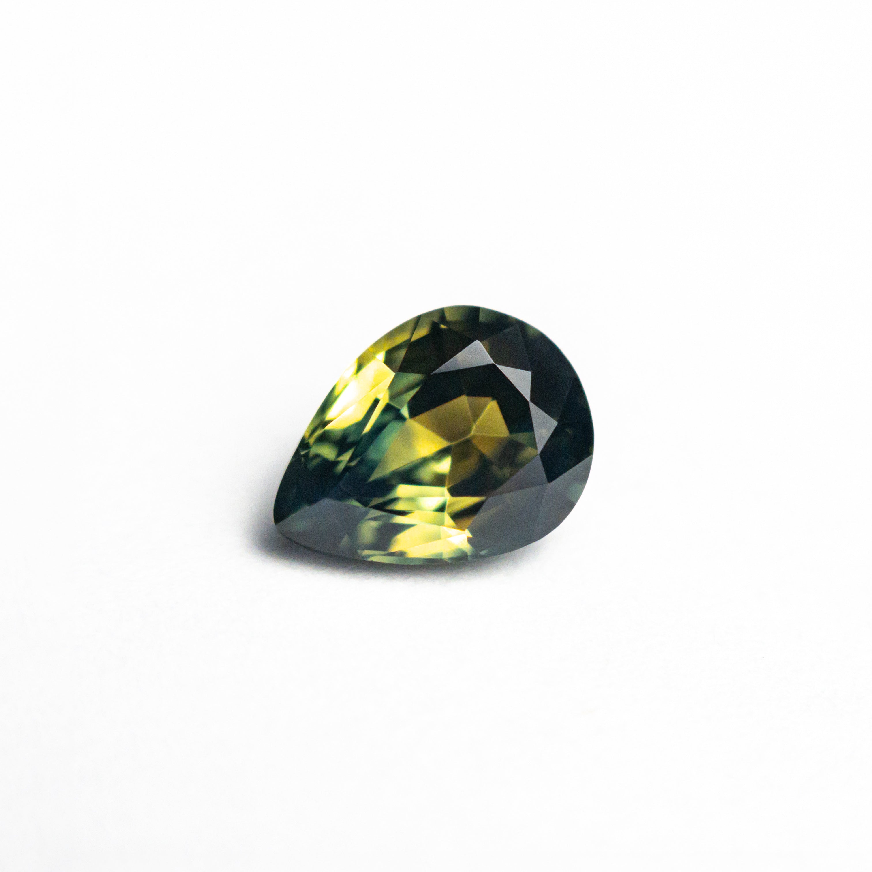 1.21ct Pear Brilliant Blue Sapphire Gemstone - 7.38x5.55x3.91mm (26328-01) - Perfect for Engagement Rings & Fine Jewelry Making