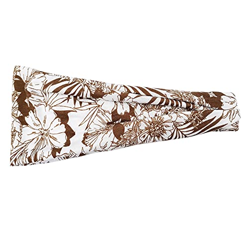 **6-Pack Printed Headwraps for Women - Stylish Hair Bands & Headbands with Floral Patterns - Perfect for Workouts, Yoga, and Everyday Fashion**