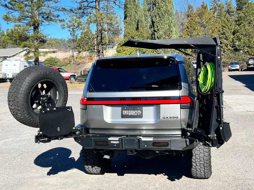 2024+ Lexus GX 550 Off-Road Modular Rear Bumper | Heavy-Duty Steel Construction | Perfect for Overlanding & Trail Adventures