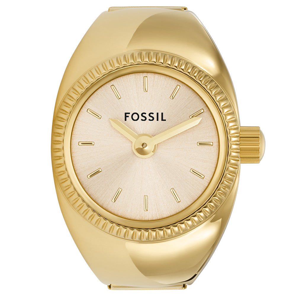 Fossil ES5246 Stainless Steel Watch Ring - Elegant & Durable Jewelry for Women & Men | Perfect for Gifts, Weddings, and Everyday Wear