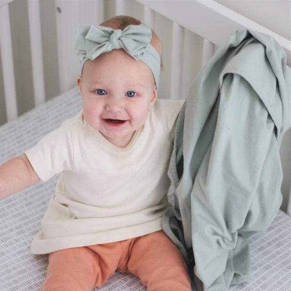 Ely's&Co. Jersey Cotton Swaddle Set - Soft Baby Swaddle Blankets for Newborns, Breathable & Stretchy for Comfortable Sleep, Perfect for Nursery, Travel & Photo Shoots
