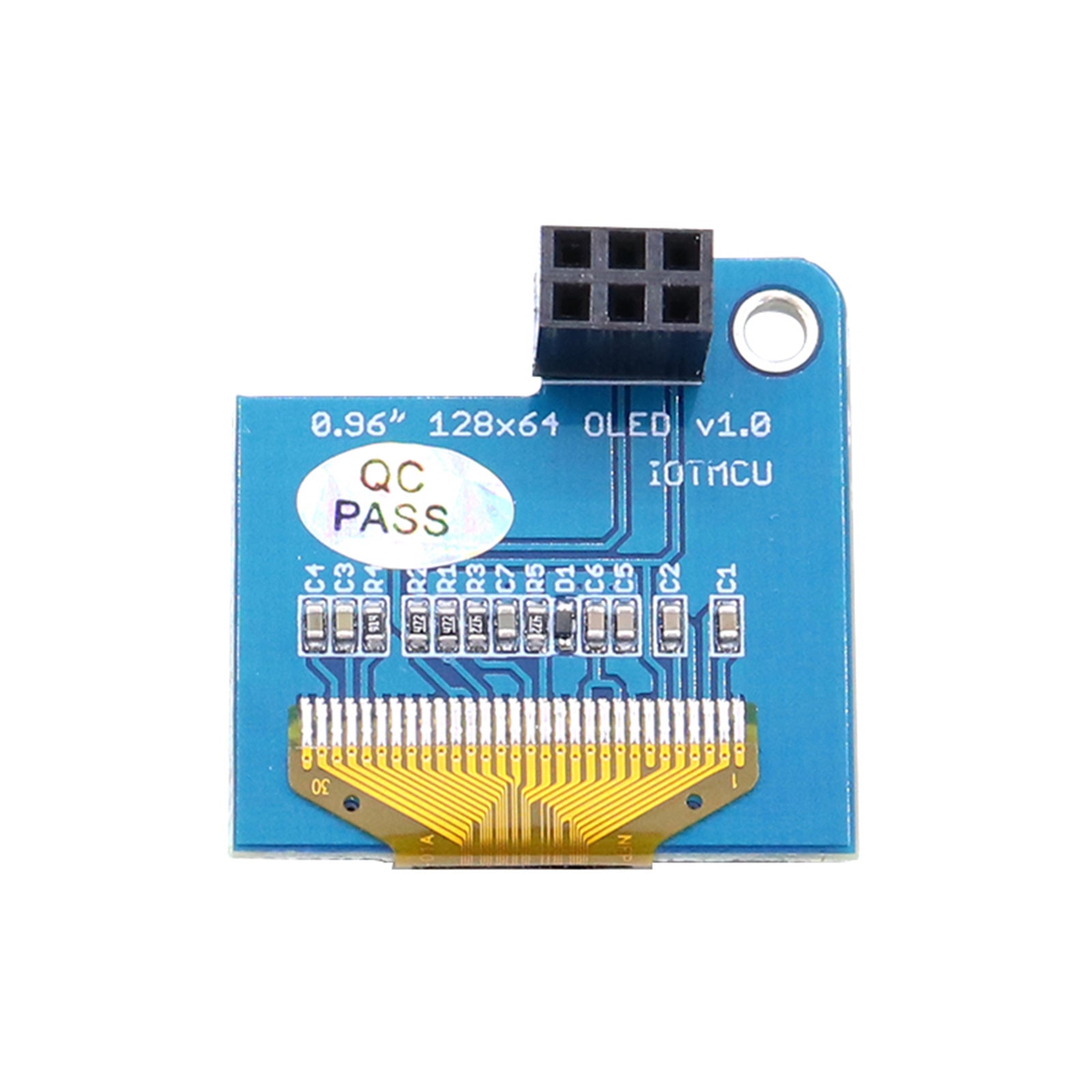0.96 Inch OLED Display Module 128x64 Resolution - Compatible with Raspberry Pi 4B, 3B, Pi Zero & More - Perfect for DIY Electronics, IoT Projects & Embedded Systems
