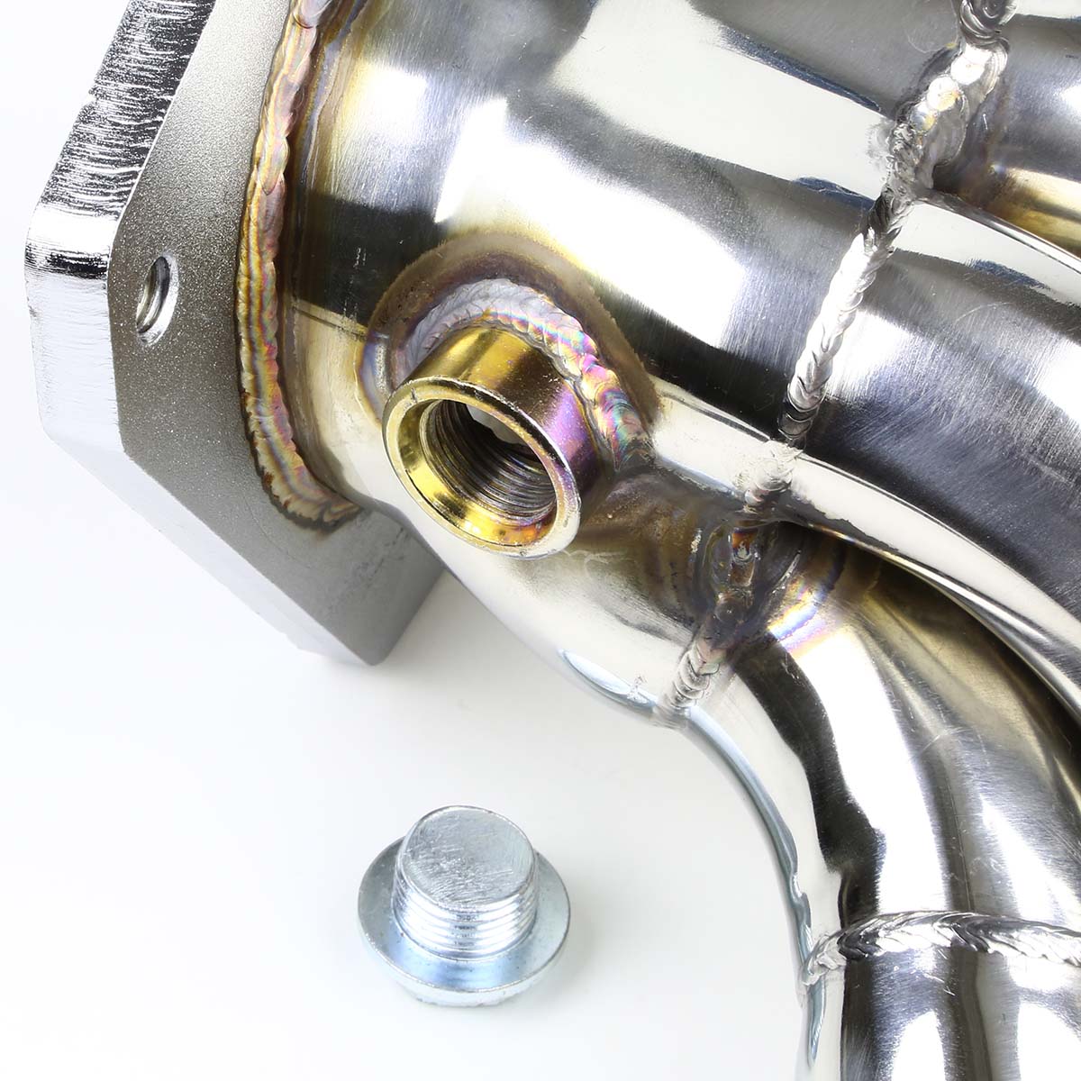 2005-2010 Chevy Cobalt & HHR, 2004-2007 Saturn Ion 1.2L/2.2L/2.4L Non-Turbo 4-1 Exhaust Header - Stainless Steel Performance Upgrade for Better Engine Flow & Sound - Perfect for Street Racing & Daily Driving
