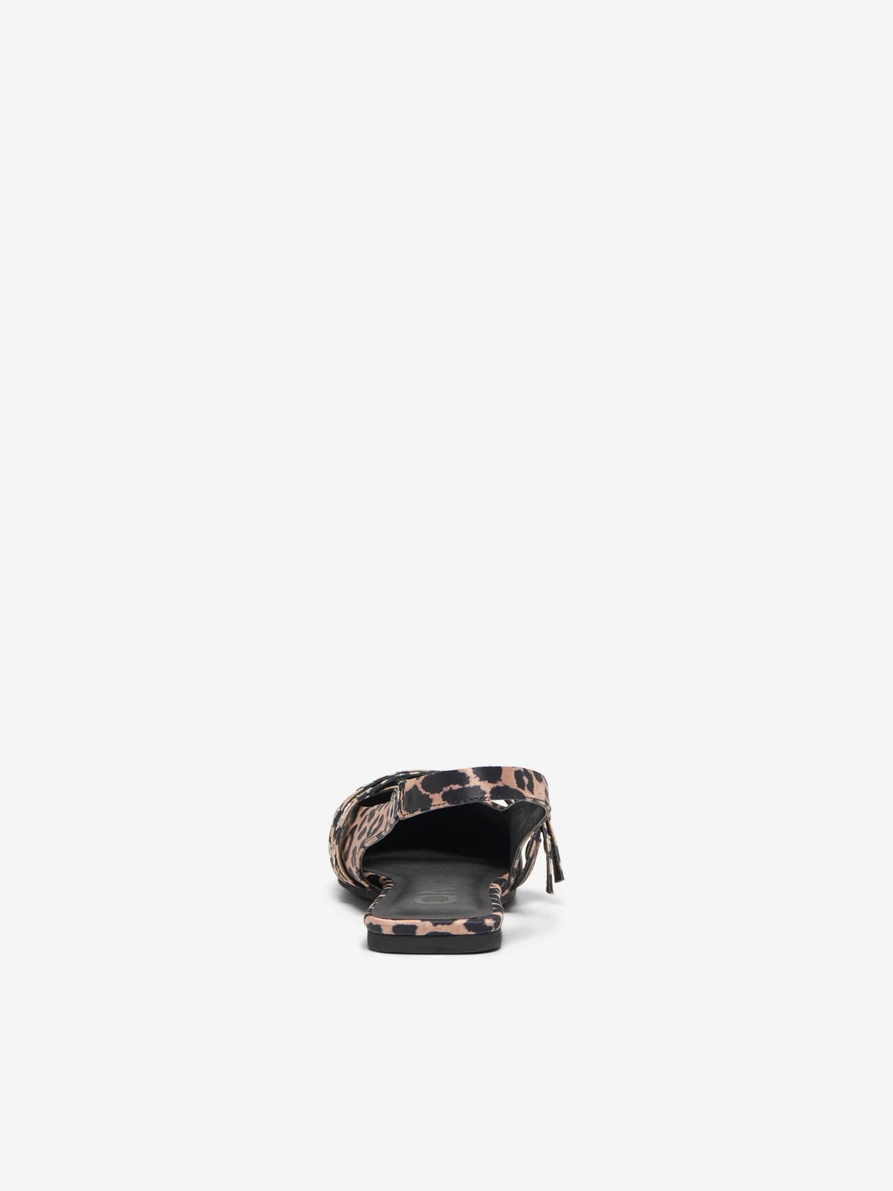 Laura Women's Slingback Sandals - Comfortable Leather Sandals with Leopard Print & Adjustable Straps | Perfect for Summer, Beach, Vacation & Casual Outings