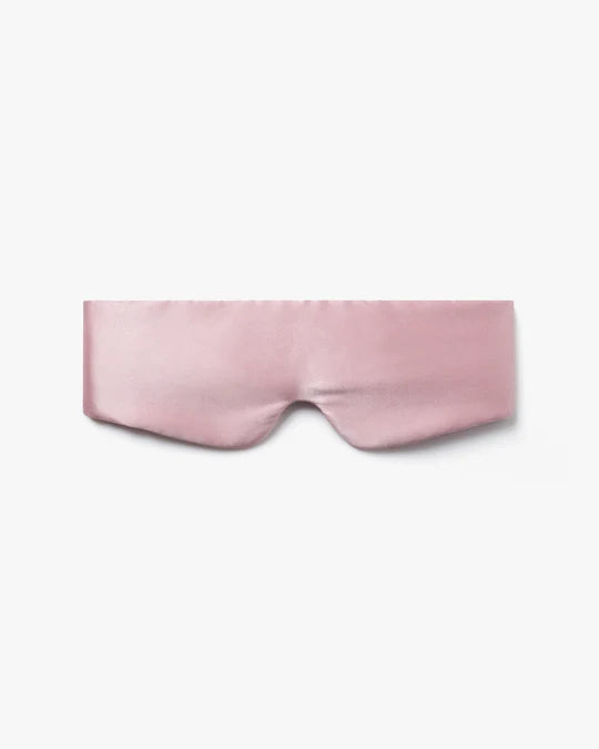 22MM Silk Pillowcase for Hair & Skin Care - Wide Band Sleep Eye Mask for Women & Men - Perfect for Travel, Home & Spa Relaxation