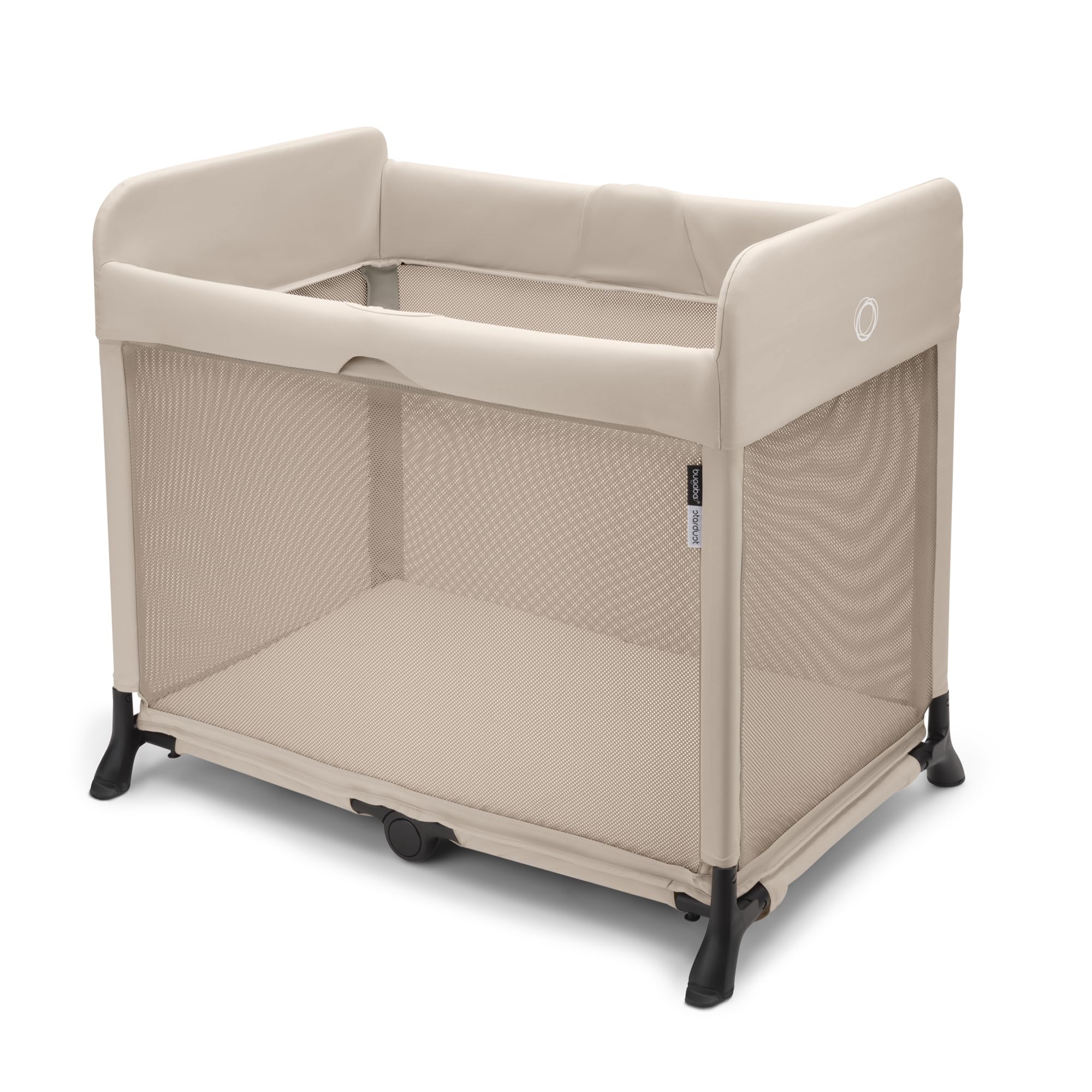 BUGABOO Stardust Play Yard - Portable Indoor & Outdoor Baby Playpen with 1-Second Instant Unfold - Foldable Travel Crib for On-the-Go Parents (Desert Taupe) | Perfect for Home, Travel, Beach & Park Adventures