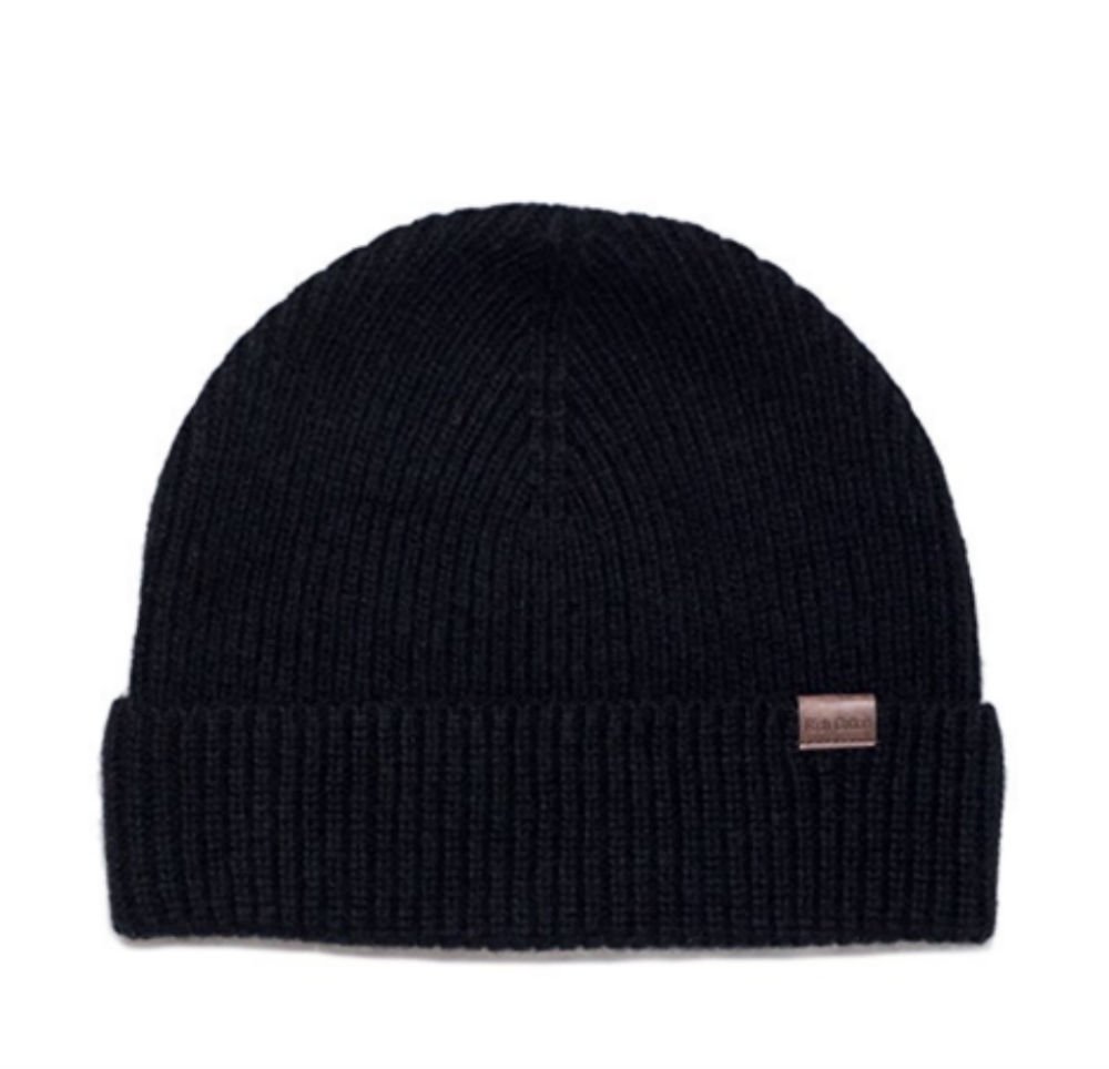 100% Merino Wool Skull Beanie for Men - Ultra Soft & Warm Winter Hat with Knit Cuff - Fisherman Watch Cap for Cold Weather - Perfect for Skiing, Hiking, and Outdoor Activities