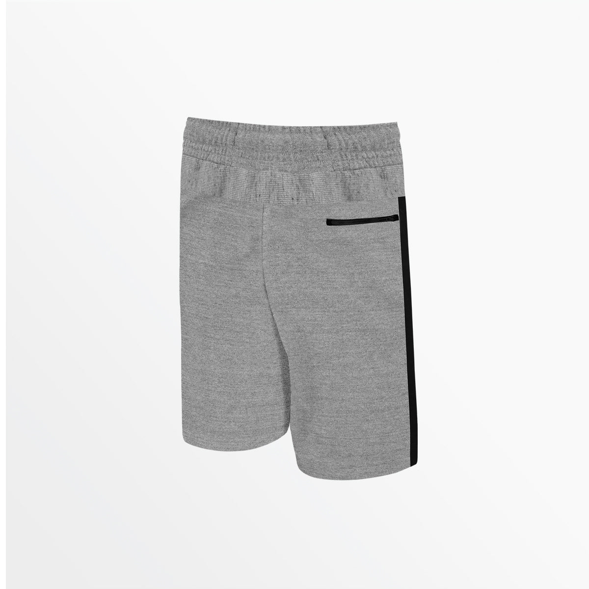 Youth Heather Grey Athletic Shorts - Comfortable & Breathable for Running, Gym, and Casual Wear