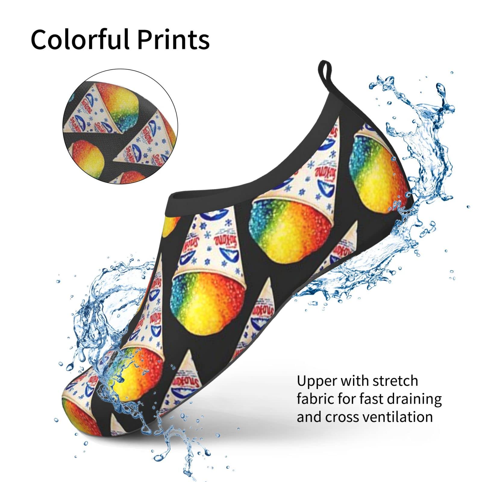 **Women's & Men's Quick-Dry Non-Slip Aqua Socks - Beach Swim Shoes for Pool, Volleyball & Water Sports | Lightweight Sand Socks for Adults (Ideal for Swimming, Surfing & Outdoor Activities)**