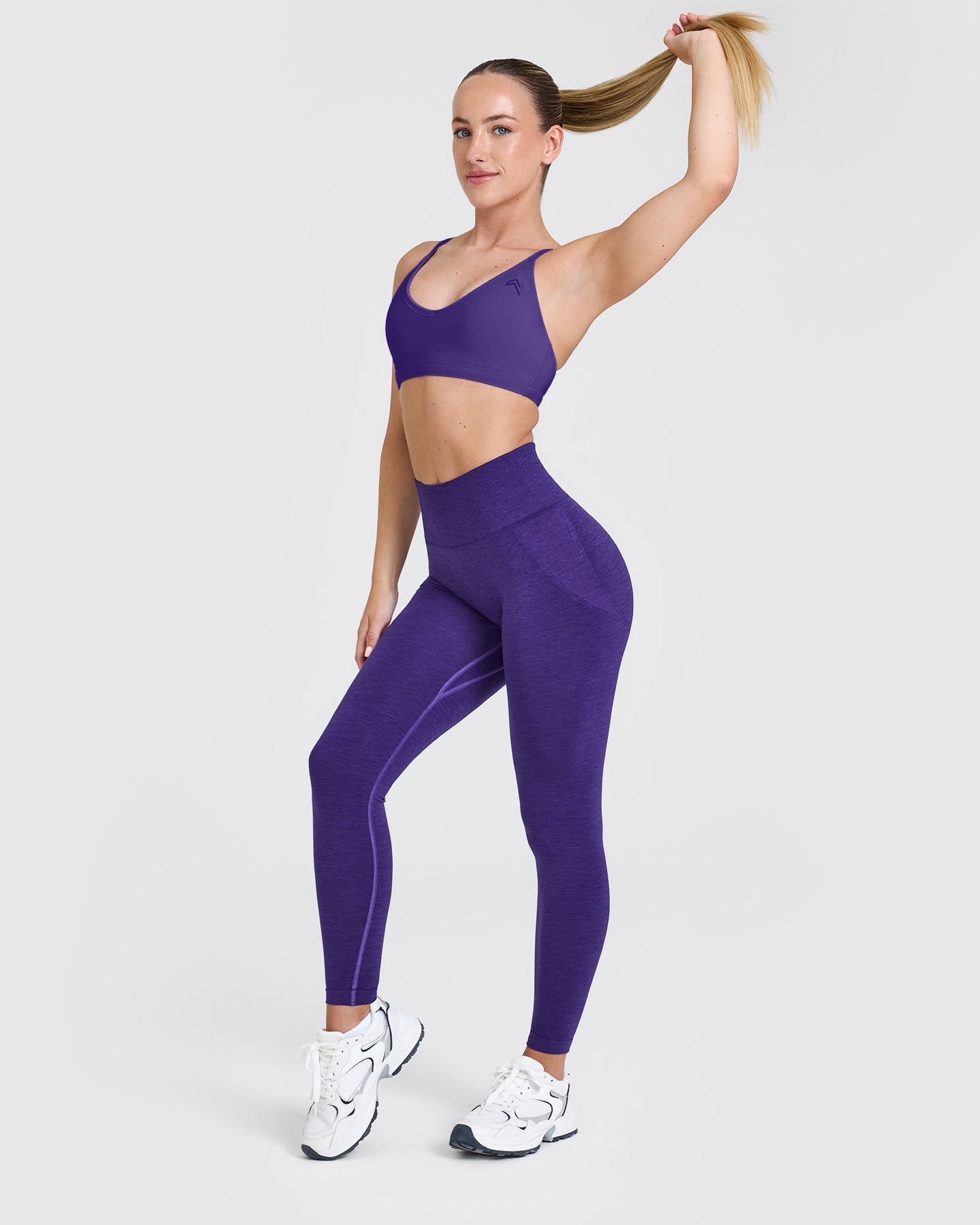 Timeless Strappy Bralette for Women | Comfortable Wireless Lace Bralette in Amethyst Purple | Perfect for Yoga, Lounge & Everyday Wear