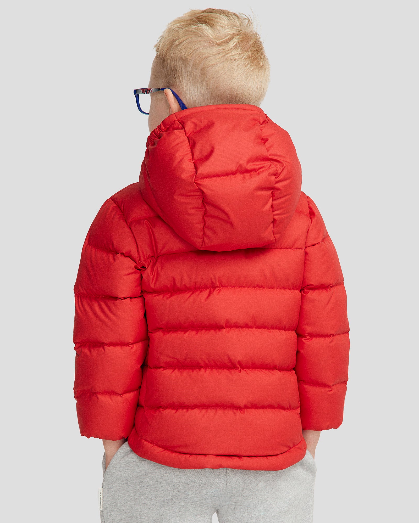 Kids' Epiq Down Jacket - Spicy Chili Pepper Red Winter Coat for Boys & Girls | Warm Puffer Jacket for Cold Weather, Snow Play & Outdoor Activities