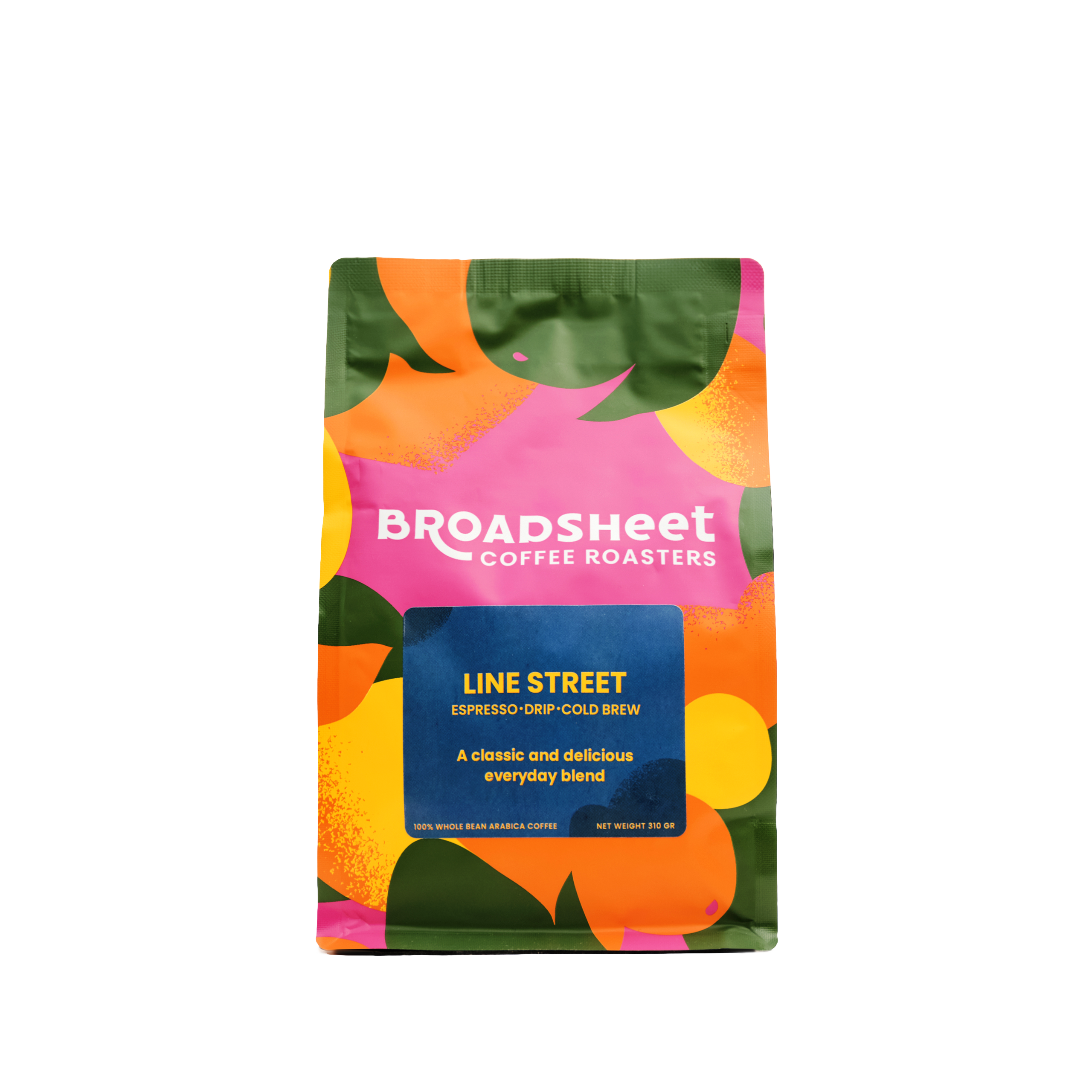 Line Street Blend - Premium Coffee Beans for Home Brewing, Perfect for Espresso & Drip Coffee Makers | Enjoy Rich Flavor at Breakfast or Office