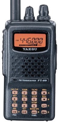 Yaesu FT-60R 5W Dual Band VHF/UHF Amateur Radio Transceiver - Portable Two-Way Ham Radio for Emergency Communication, Outdoor Adventures & Hiking