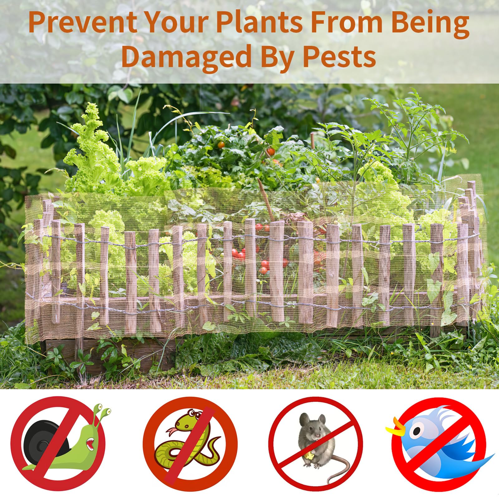 5” x 20 Feet 100% Pure Copper Mesh Roll for Rodent Control - Rustproof Copper Wool for Slugs, Mice & Rodent Defense - Includes Scissors for Easy Installation - Ideal for Hole Blocking, Gardening & Home Protection