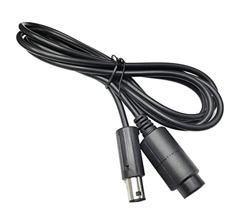 2 Pack Nintendo GameCube & Wii Controller Extension Cables - 10ft Extra Long Cord for Comfortable Gaming, Perfect for Multiplayer Setup & Home Entertainment Systems